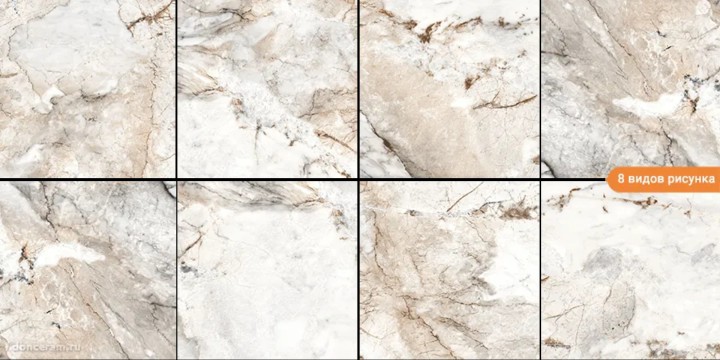 Матовый Gravita Craft White 60x60 — фото 2