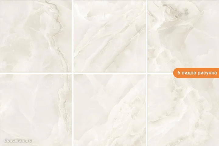 Полированный Gravita Fashion Onyx Brown 60x60 — фото 2