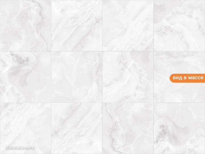 Полированный Gravita Fashion Onyx Grey 60x60 — фото 3