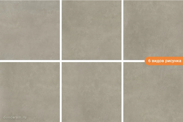Матовый Gravita Forever Grigio 60x60 — фото 2