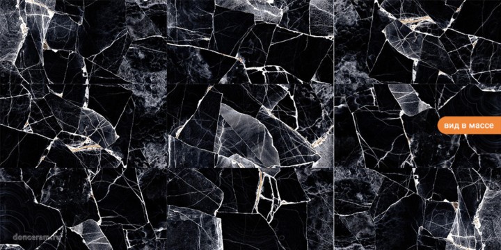 Полированный Gravita Gallifery Black 60x120 — фото 3
