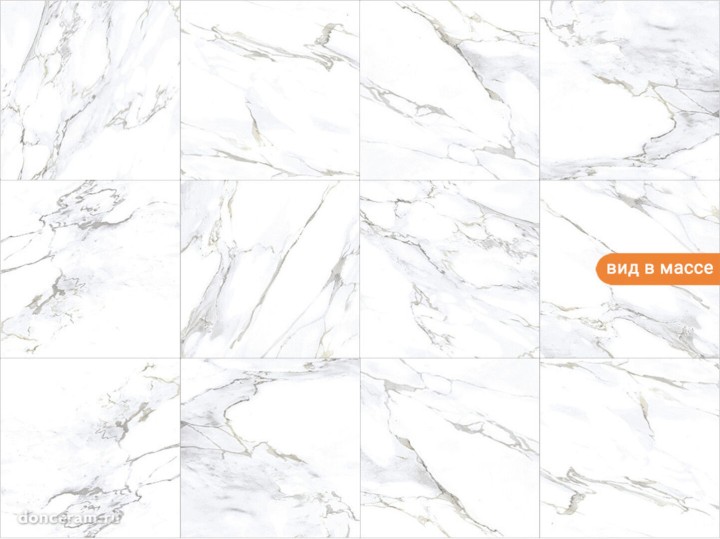 Матовый Gravita Monster White 60x60 — фото 3