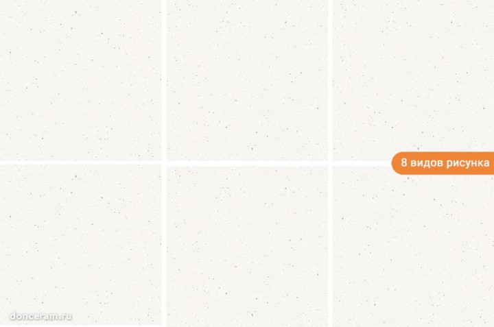 Матовый Gravita Splinter White 60x60 — фото 2