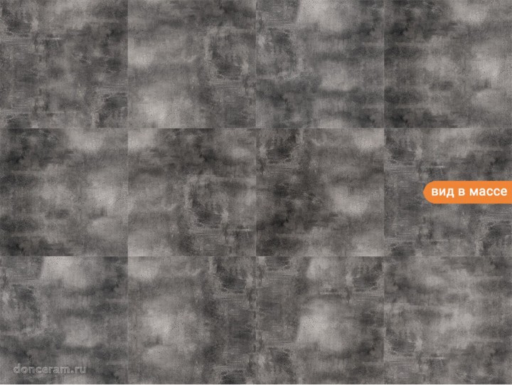 Матовый Gravita Underground Black 60x60 — фото 3
