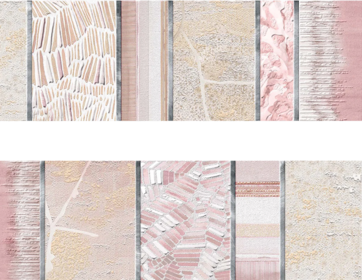 Декор Ibero Silken Decor Warm (Set 2 Pzs 25*75) 50x75 — фото 4