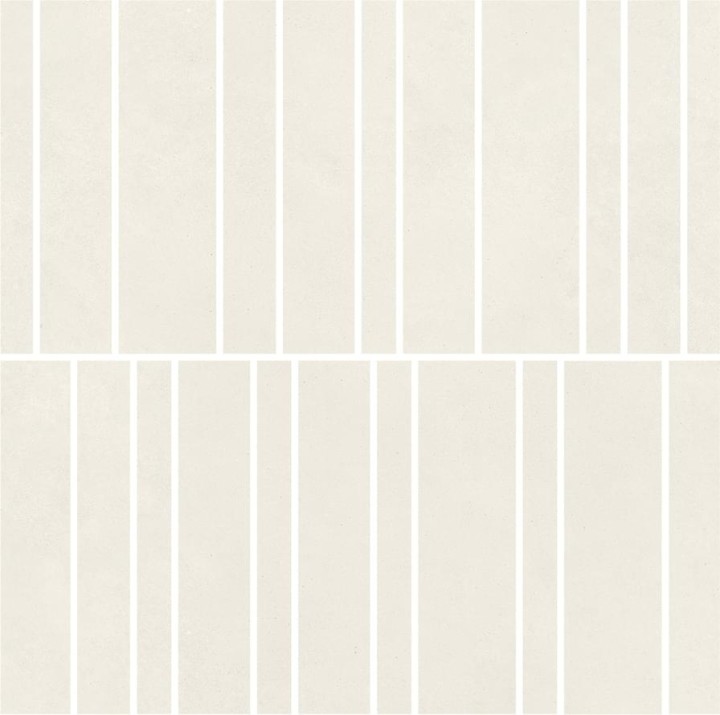 Керамическая Impronta Italgraniti Nuances Bianco Mosaico Listelli Strideup 30х30