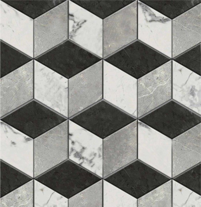 Керамическая Jet Mosaic Cube Мозаика из керамогранита CEM01 25x28,9 — фото 2