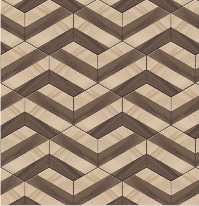 Керамическая Jet Mosaic Hex Cut Мозаика из керамогранита HCB-P 29,7x25,8 — фото 2