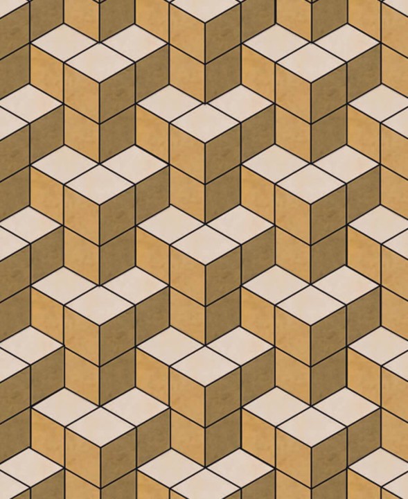 Керамическая Jet Mosaic Rubic Loft Мозаика из керамогранита RK02 30х30,3 — фото 2