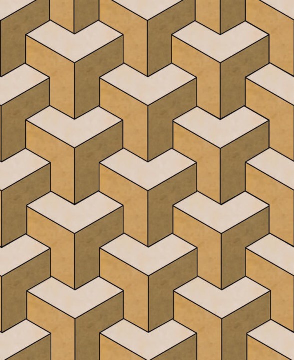 Керамическая Jet Mosaic Shield Loft Мозаика из керамогранита SD02 30х30,3 — фото 2