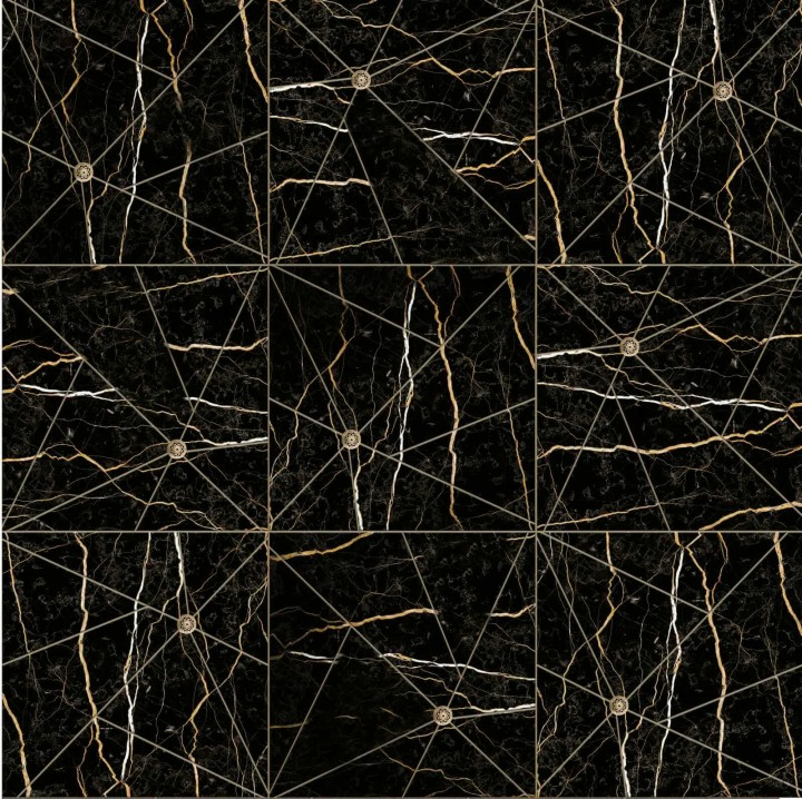 Керамическая Jet Mosaic Smash Мозаика из керамогранита SML-L 59x59 — фото 2
