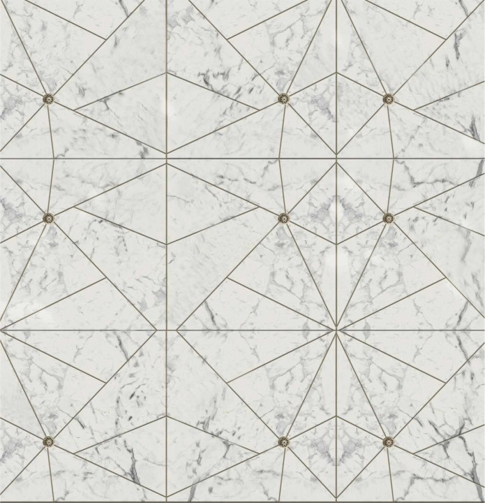 Керамическая Jet Mosaic Smash Мозаика из керамогранита SMST-L 59x59 — фото 2