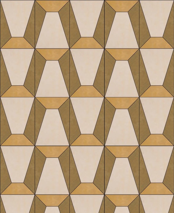 Керамическая Jet Mosaic Spike Loft Мозаика из керамогранита SK02 25х35см — фото 2