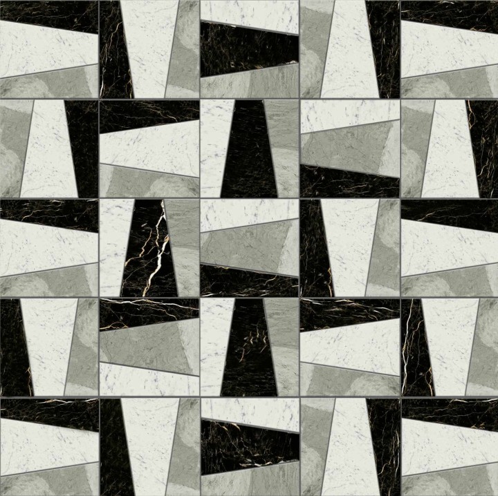 Керамическая Jet Mosaic Triple Paradox Мозаика из керамогранита TPAR 29,8x29,8 — фото 2