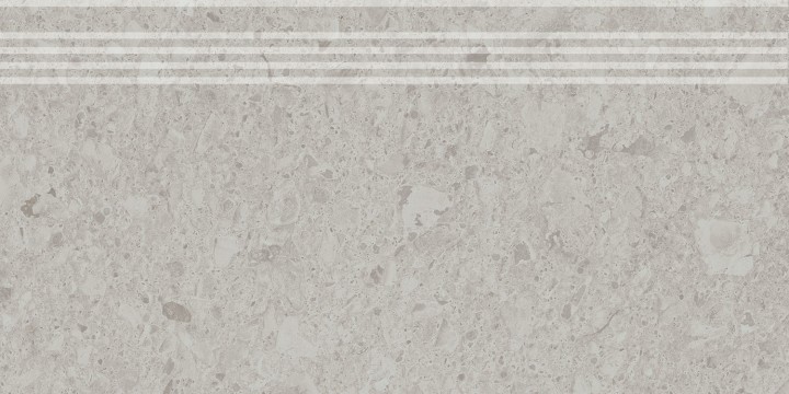 Керамогранитные Керама Марацци Kerama Marazzi Чеппо ди Гре Ступень серый светлый матовый обрезной DD605820R\GR 30x60 — фото 2