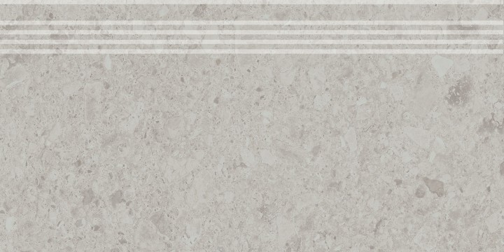 Керамогранитные Керама Марацци Kerama Marazzi Чеппо ди Гре Ступень серый светлый матовый обрезной DD605820R\GR 30x60 — фото 3