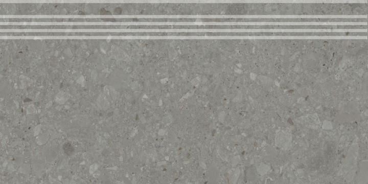 Керамогранитные Керама Марацци Kerama Marazzi Чеппо ди Гре Ступень серый тёмный матовый обрезной DD606120R\GR 30x60 — фото 3