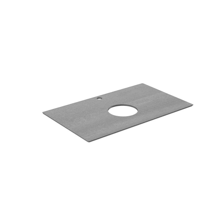 Столешницы Керама Марацци Plaza Next / Плаза Некст Столешница Kerama Marazzi PL1.DD500600R\80 Про Дабл 80 из керамогранита с отверстием под смеситель (для накладных раковин) — фото 2