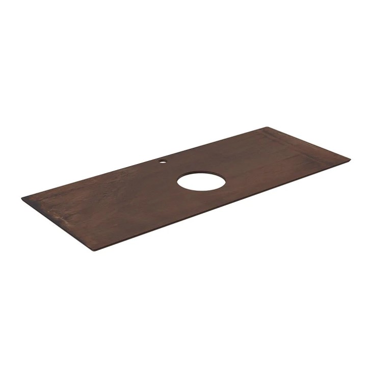 Столешницы Керама Марацци Plaza Next / Плаза Некст Столешница Kerama Marazzi PL1.DD571300R\120 Про Феррум 120 из керамогранита с отверстием под смеситель (для накладных раковин) — фото 3