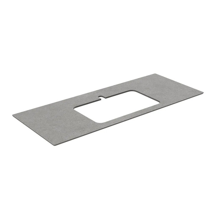 Столешницы Керама Марацци Plaza Next / Плаза Некст Столешница Kerama Marazzi PL2.DL500900R\120 Фондамента 120 из керамогранита с отверстием под смеситель (для раковин, встраиваемых сверху) — фото 3