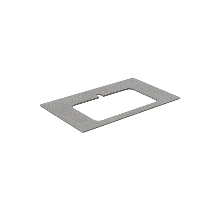 Столешницы Керама Марацци Plaza Next / Плаза Некст Столешница Kerama Marazzi PL2.DL500900R\80 Фондамента 80 из керамогранита с отверстием под смеситель (для раковин, встраиваемых сверху) — фото 3