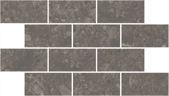Керама Марацци Декор керамогранит Kerama Marazzi Чеппо ди Гре Мозаичный Коричневый Матовый Обрезной 34.6x20x0.9 — фото 3