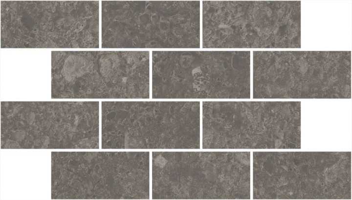 Керама Марацци Декор керамогранит Kerama Marazzi Чеппо ди Гре Мозаичный Коричневый Матовый Обрезной 34.6x20x0.9 — фото 4
