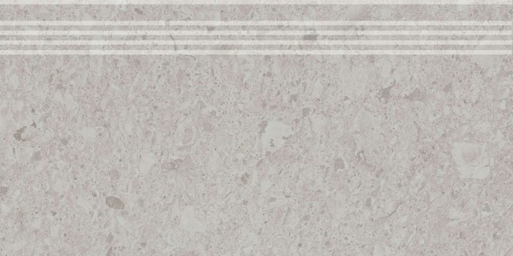 Керамогранитные Керама Марацци Керамогранит Ступень Kerama Marazzi Чеппо ди Гре Серая Светлая Матовая Обрезная 30x60x0.9 — фото 4