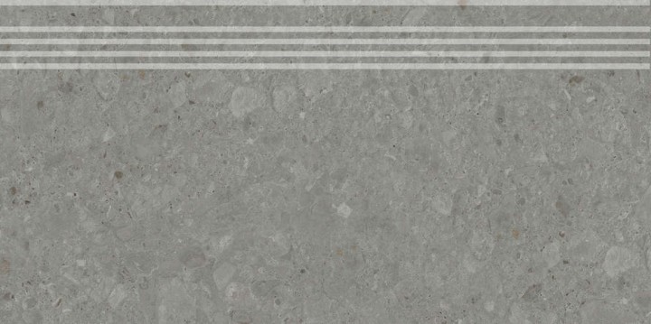 Керамогранитные Керама Марацци Керамогранит Ступень Kerama Marazzi Чеппо ди Гре Серая Темная Матовая Обрезная 30x60x0.9 — фото 2