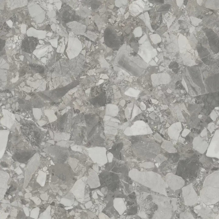 Керама Марацци Чеппо ди Сицилия серый матовый обрезной 119,5x119,5x0,9 — фото 2