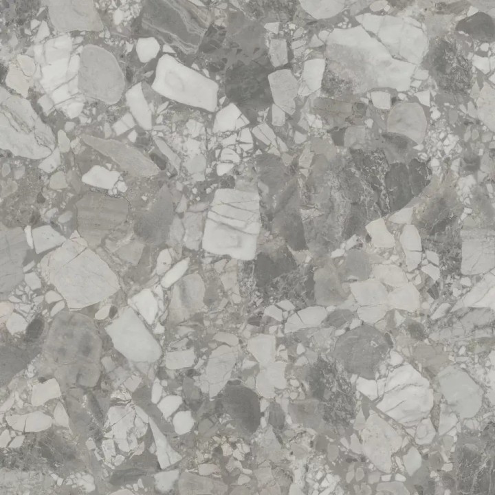 Керама Марацци Чеппо ди Сицилия серый матовый обрезной 119,5x119,5x0,9 — фото 5