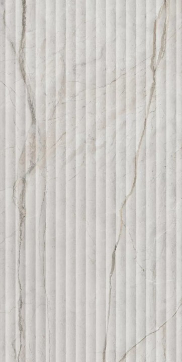 Настенная Керама Марацци Kerama Marazzi Ифран серый светлый глянцевый структура обрезной KM6012B0110R 60x119,5x1 — фото 4