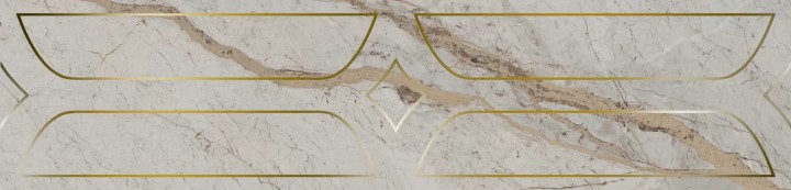 Керама Марацци Kerama Marazzi Ифран Бордюр серый светлый глянцевый обрезной KMB3STA001BR 60x14,5x0,9 — фото 2