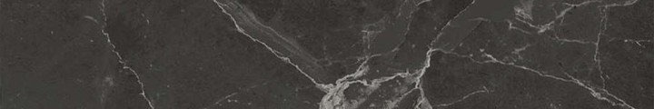 Керама Марацци Бордюр настенный Kerama Marazzi Коррер Багет Черный Глянцевый Обрезной 30x5x1.9 — фото 2