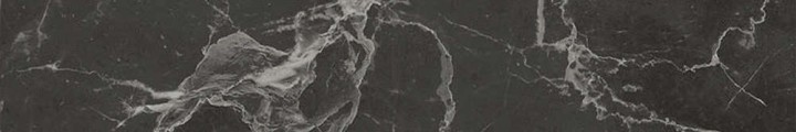 Керама Марацци Бордюр настенный Kerama Marazzi Коррер Багет Черный Глянцевый Обрезной 30x5x1.9 — фото 3