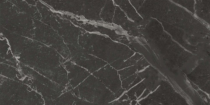 Керама Марацци Бордюр настенный Kerama Marazzi Коррер Плинтус Черный Глянцевый Обрезной 30x15x1.7 — фото 3