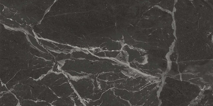 Керама Марацци Бордюр настенный Kerama Marazzi Коррер Плинтус Черный Глянцевый Обрезной 30x15x1.7 — фото 4