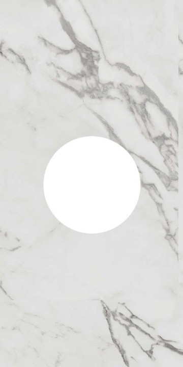 Керама Марацци Декор настенный Kerama Marazzi Коррер Наборный Белый Глянцевый 30x60x0.9 — фото 3