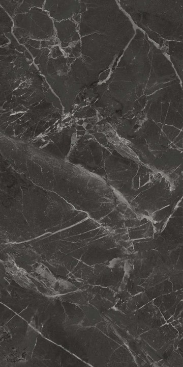 Керама Марацци Плитка настенная Kerama Marazzi Коррер Черная Глянцевая Обрезная 30x60x0.9 — фото 5