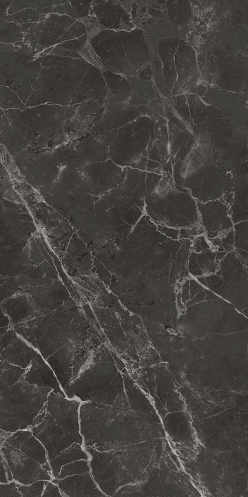 Керама Марацци Плитка настенная Kerama Marazzi Коррер Черная Глянцевая Обрезная 30x60x0.9 — фото 9