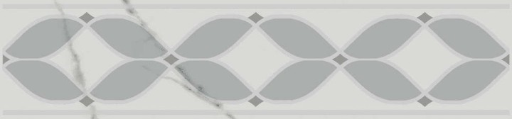 Керама Марацци Декор керамогранит Kerama Marazzi Мираколи Бордюр Матовый 30x7x0.8 — фото 5