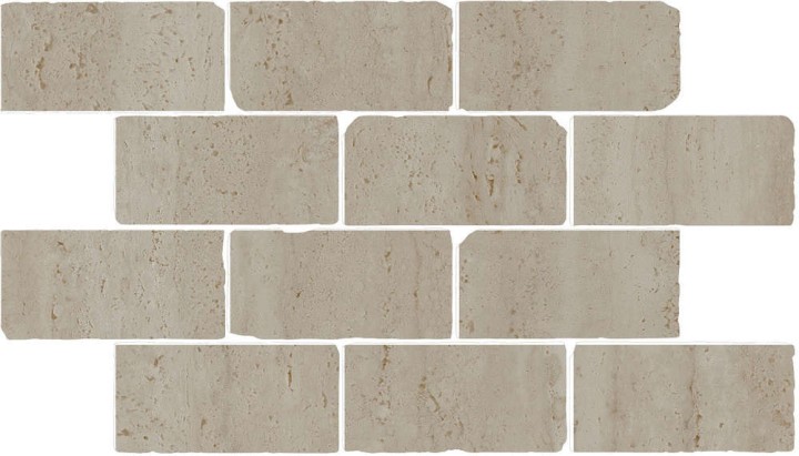 Керамическая Керама Марацци Декор керамогранит Kerama Marazzi Сан-Марко Бордюр Мозаичный Бежевый Матовый Обрезной 46.5x26.5x0.9 — фото 2