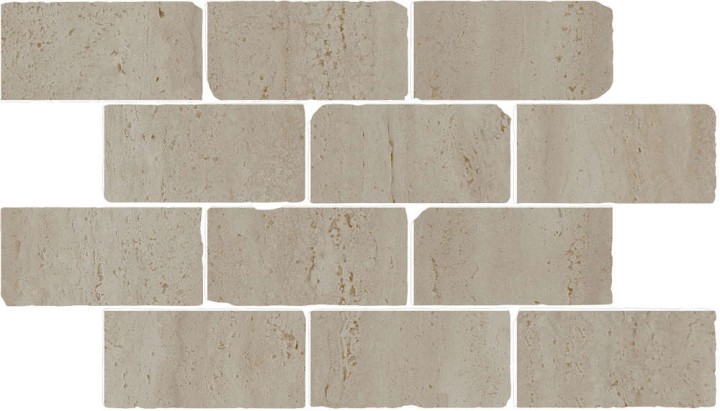 Керамическая Керама Марацци Декор керамогранит Kerama Marazzi Сан-Марко Бордюр Мозаичный Бежевый Матовый Обрезной 46.5x26.5x0.9 — фото 3
