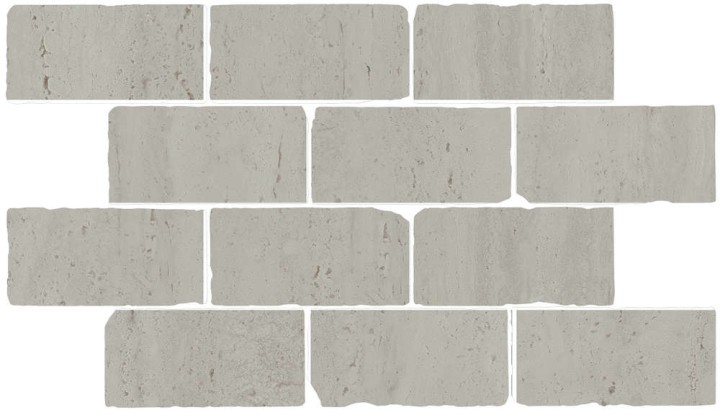 Керамическая Керама Марацци Декор керамогранит Kerama Marazzi Сан-Марко Бордюр Мозаичный Серый Светлый Матовый Обрезной 46.5x26.5x0.9 — фото 2
