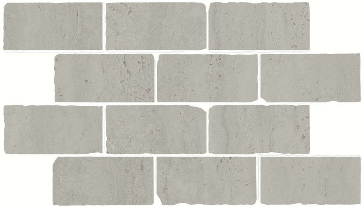 Керамическая Керама Марацци Декор керамогранит Kerama Marazzi Сан-Марко Бордюр Мозаичный Серый Светлый Матовый Обрезной 46.5x26.5x0.9 — фото 3