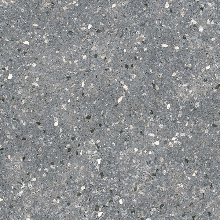 Матовый Керама Марацци Терраццо SG632800R Серый Тёмный Обрезной 60х60 — фото 3