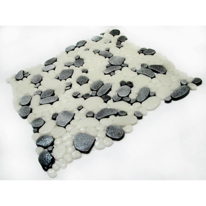 Стеклянная Keramissimo Морские камушки Мозаика GRAVEL DGZ-2 mix4 31,5х31,5  — фото 2