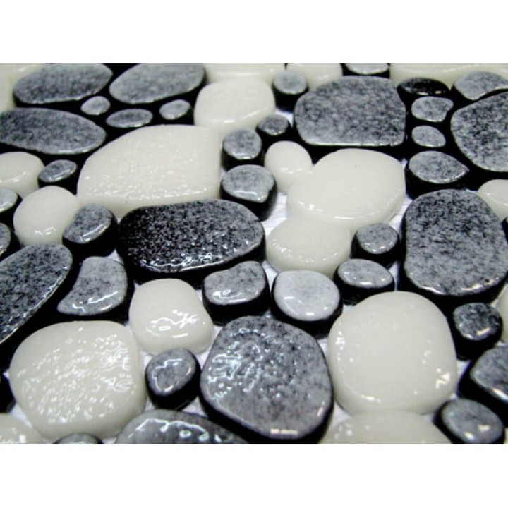 Стеклянная Keramissimo Морские камушки Мозаика GRAVEL DGZ-2 mix6 31,5х31,5  — фото 5