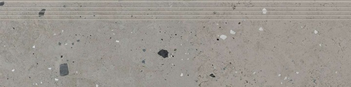 Керамогранитные Kerranova Ступень Etagi Grey Beige 120x29 Матовая st01 10мм