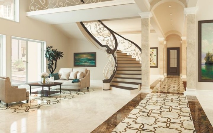 Матовый Kerranova Керамогранит K-41/CR Eterna Beige 60х60 (sugar-эффект) — фото 4